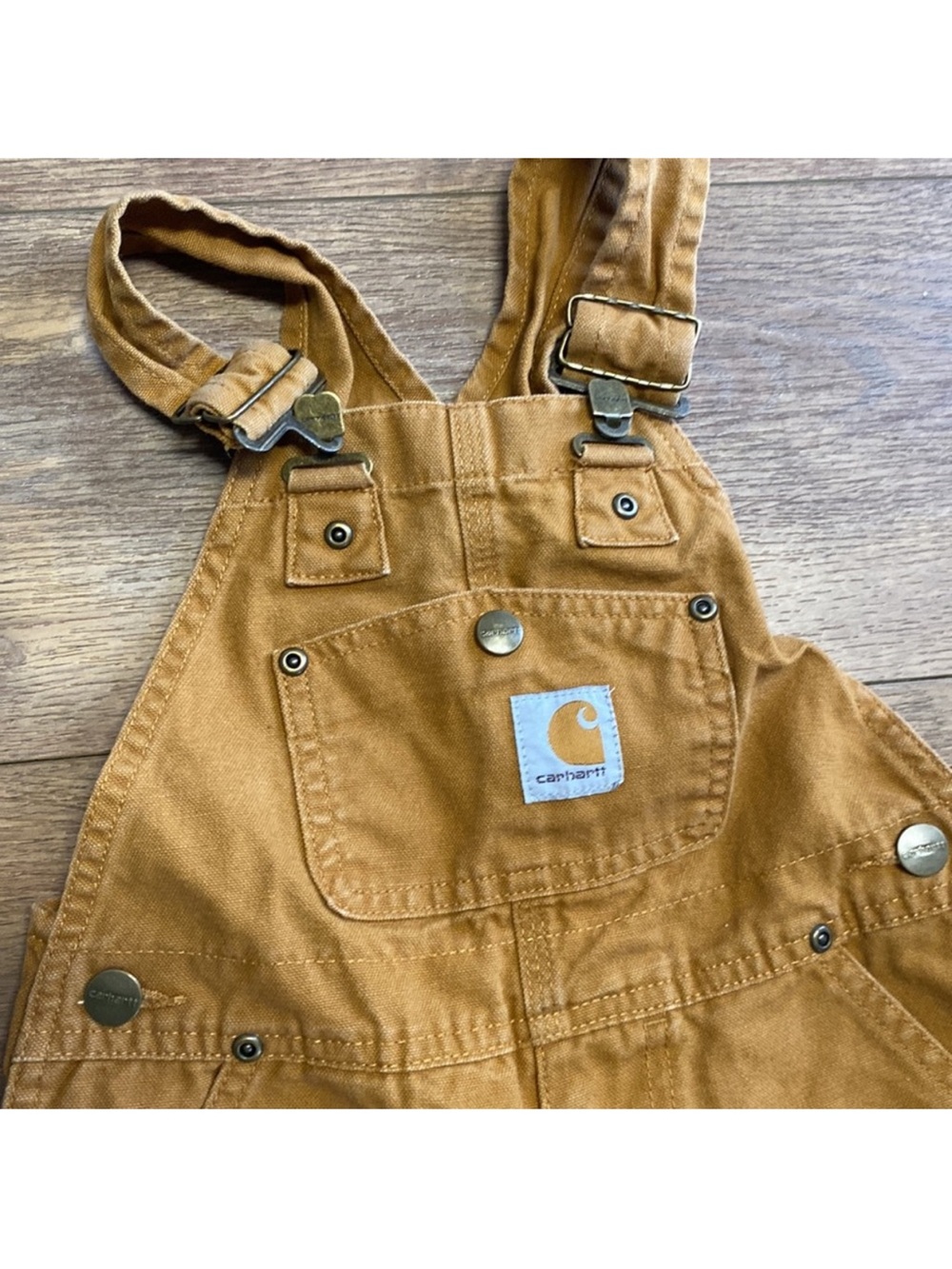 Carhartt toddler boys overall bibs 4T - Picture 4 of 4